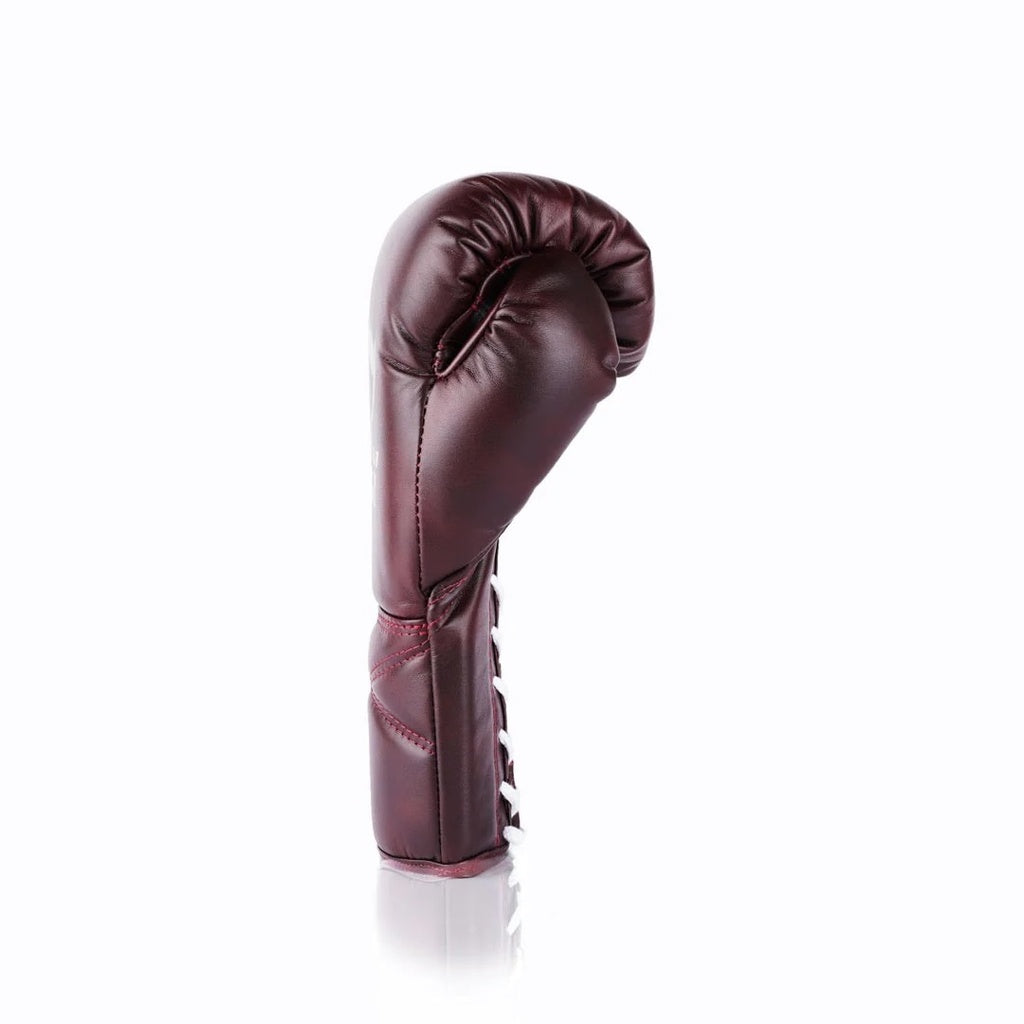 Fly Superlace Boxing Gloves - Burgundy