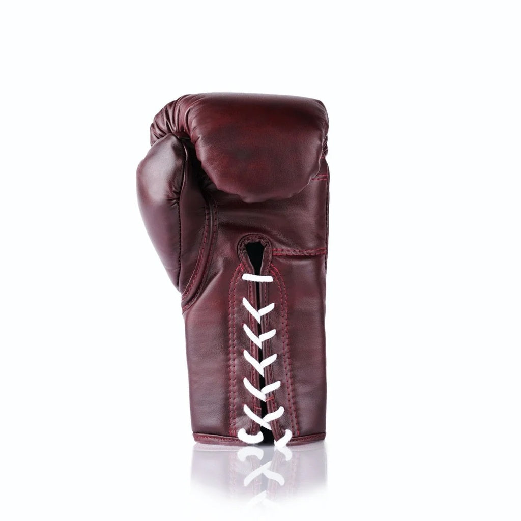 Fly Superlace Boxing Gloves - Burgundy