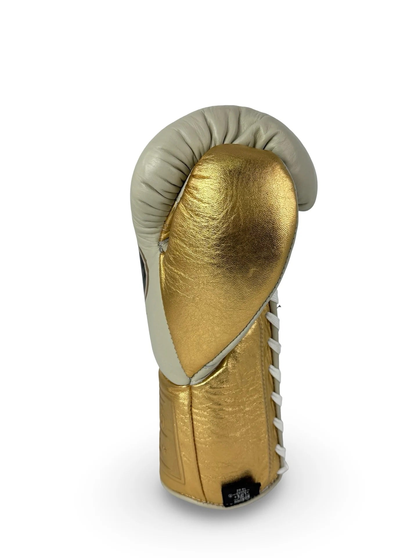 Personalized No Boxing No Life Cowhide Leather Boxing Gloves: Training, Sparring, Red Metallic