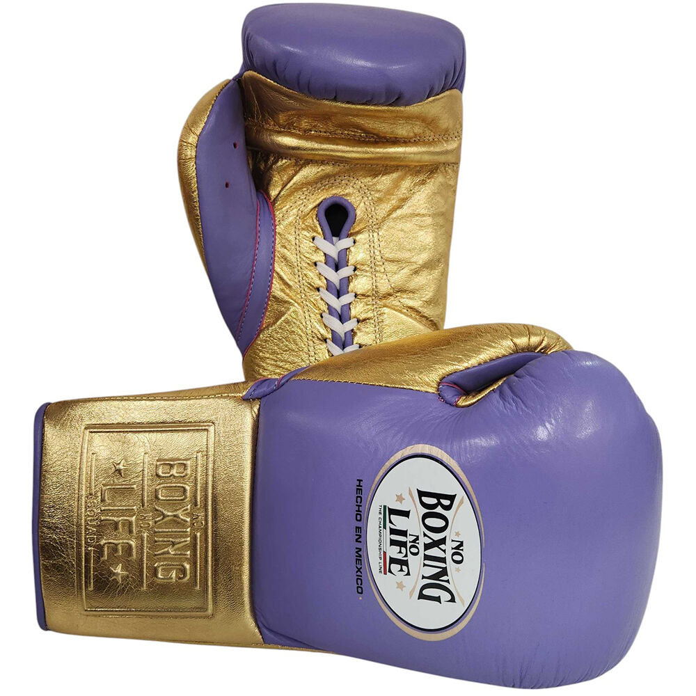 Customized No Boxing No Life Cowhide Leather Boxing Gloves: Training, Sparring
